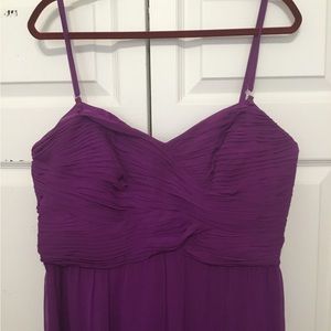Elegant Ralph Lauren Deep Purple Evening Dress, Size 16, Party, Wedding